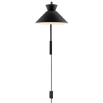 kinkiecik.pl Metalowa lampa ścienna Dial - Nordlux, czarny 2213371003